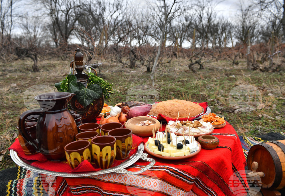 Село Конево - Трифон Зарезан - възстановка