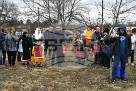 Село Конево - Трифон Зарезан - възстановка