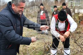 Село Конево - Трифон Зарезан - възстановка