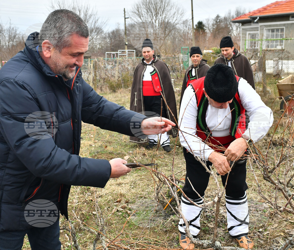 Село Конево - Трифон Зарезан - възстановка