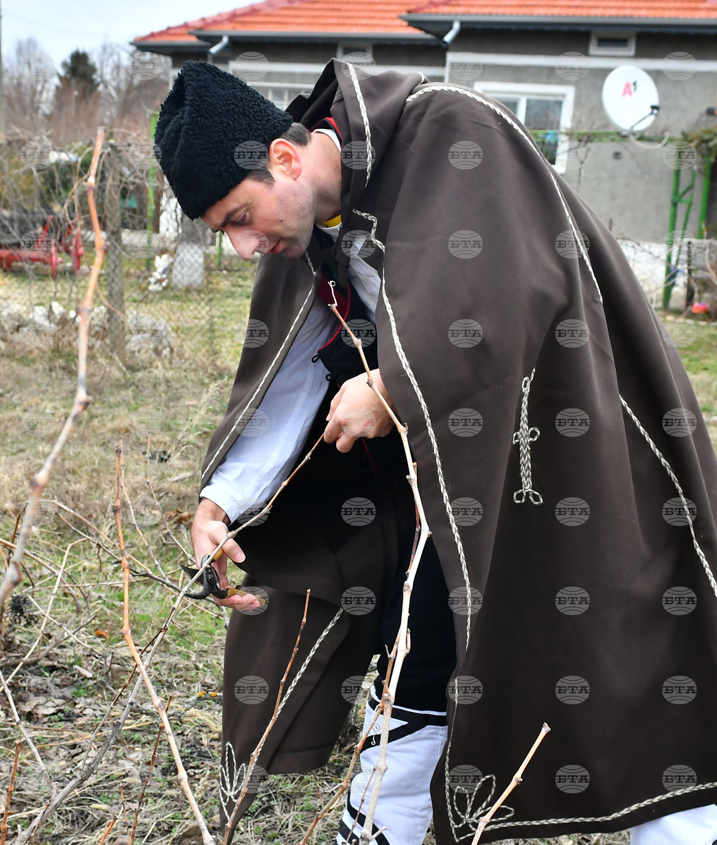 Село Конево - Трифон Зарезан - възстановка