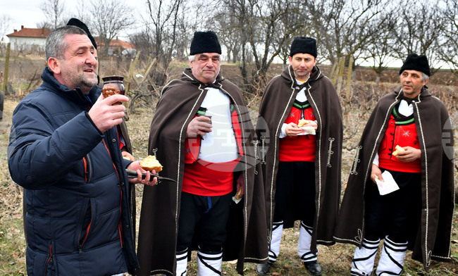 Село Конево - Трифон Зарезан - възстановка