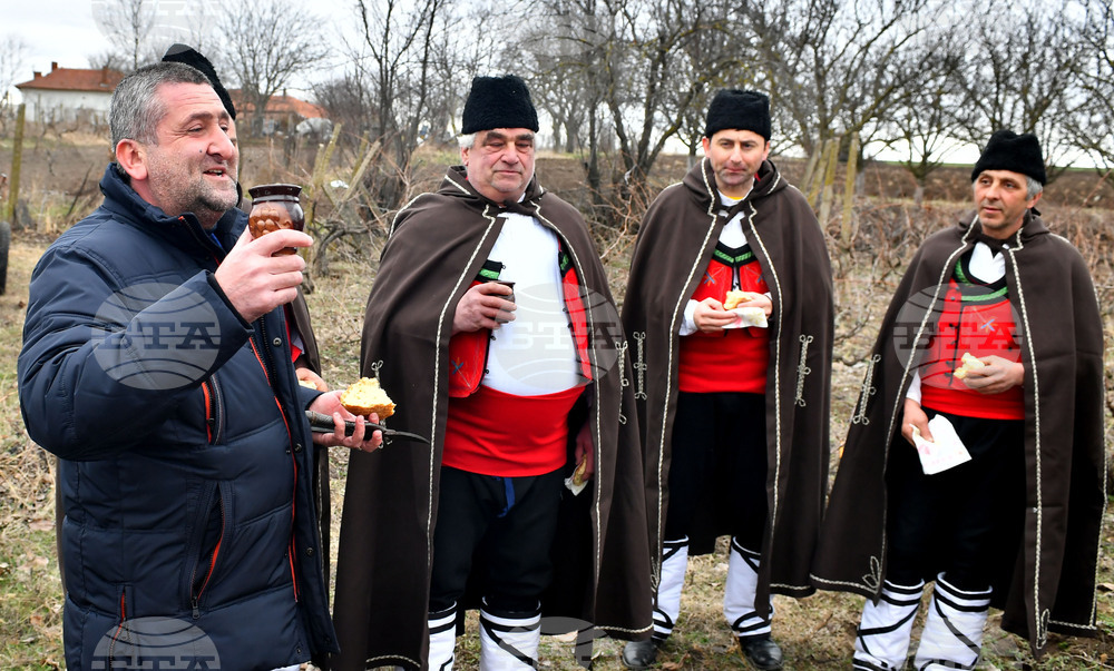 Село Конево - Трифон Зарезан - възстановка