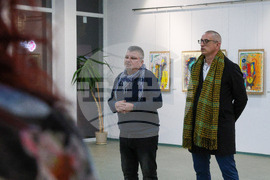 Благоевград - изложба - За любовта и виното - откриване