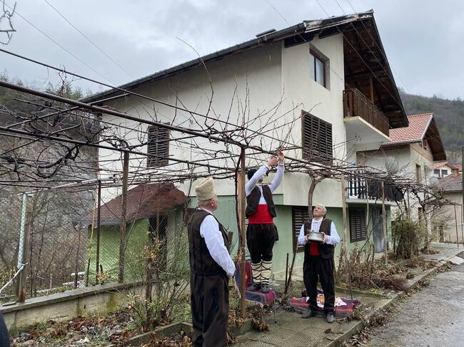 Община Тетевен: Голямоизворчени спазиха традицията и зарязаха лозята по случай Трифон Зарезан
