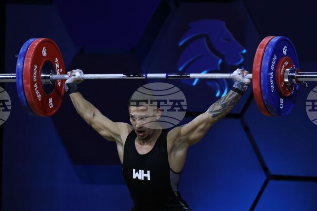 Европейско първенство по вдигане на тежести - изхвърляне - Диан Пампорджиев