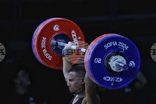 Европейско първенство по вдигане на тежести - изтласкване - Диан Пампорджиев