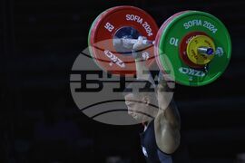 Европейско първенство по вдигане на тежести - изтласкване - Диан Пампорджиев