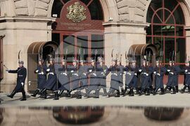 Акредитивни писма - гвардейци - церемония