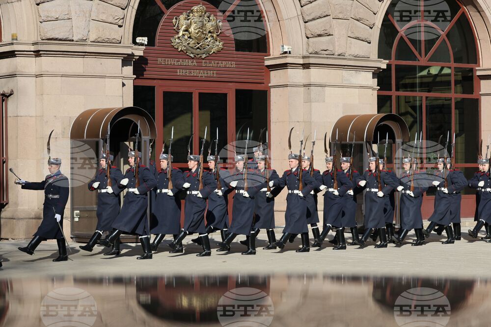 Акредитивни писма - гвардейци - церемония