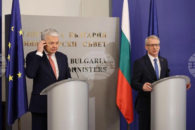 Министерски съвет - брифинг