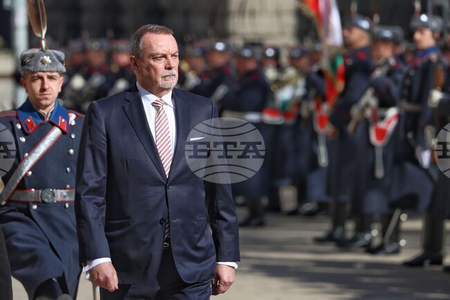 Посланик на Чешка република - акредитивни писма - връчване