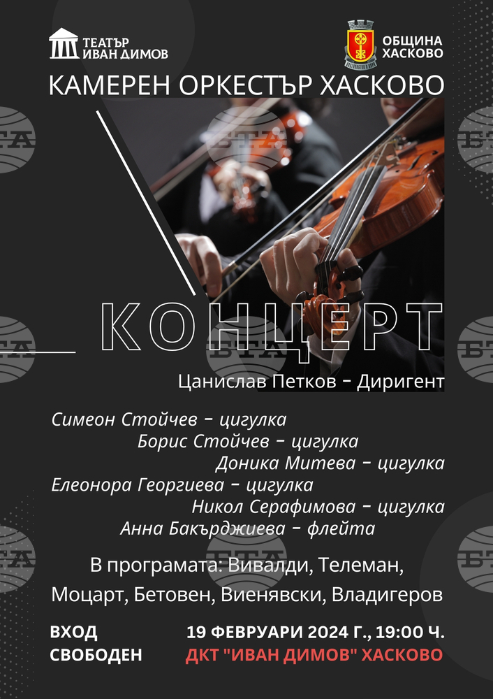 Община Хасково: Камерен концерт