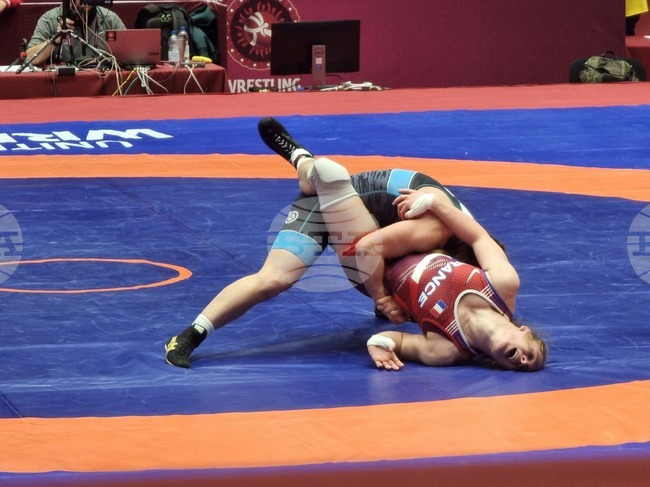 Биляна Дудова завърши на трето място в категория до 62 кг от ранкинг сериите по борба в Загреб