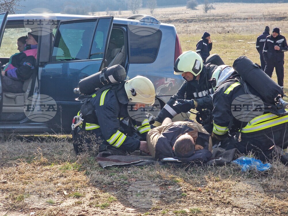 Село Мухово - Пактическо учение на тема „Действия при пътнотранспортно произшествие