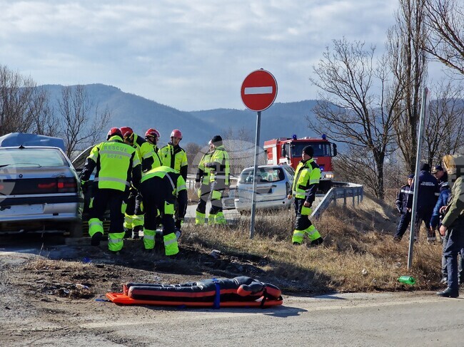 Село Мухово - Пактическо учение на тема „Действия при пътнотранспортно произшествие