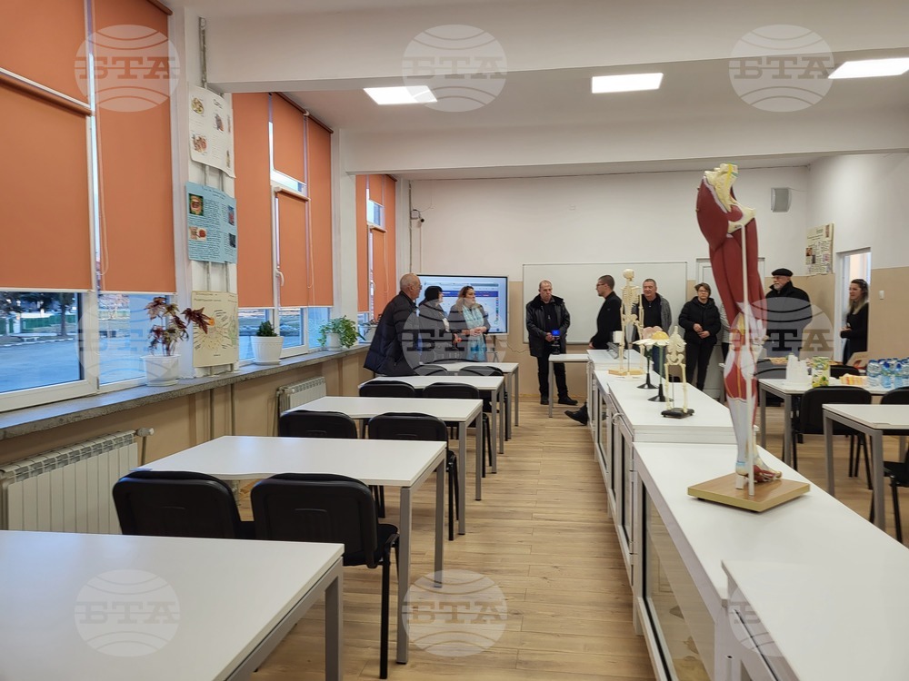 Самоков - Спортно училище "Никола Велчев" - кабинет - откриване