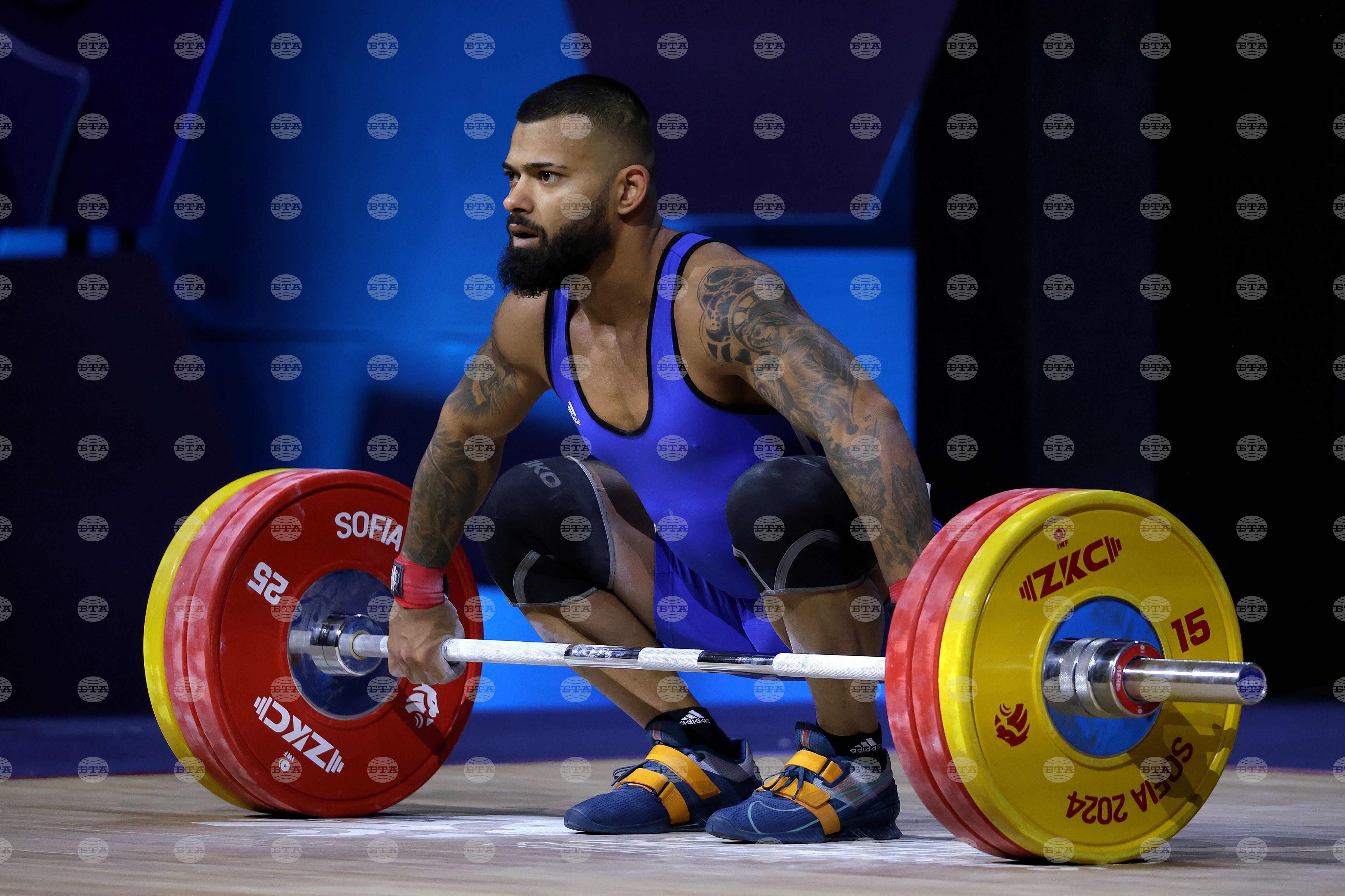 Bolgarskemu dvigalcu uteži Božidarju Andrejevu odkrili pozitiven dopinški test