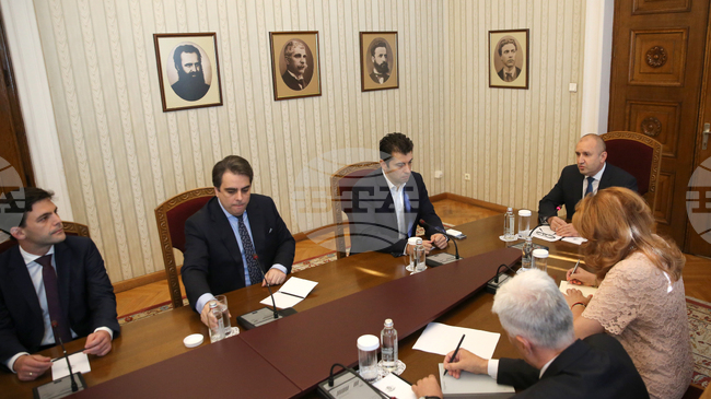 Румен Радев - Продължаваме Промяната - консултации