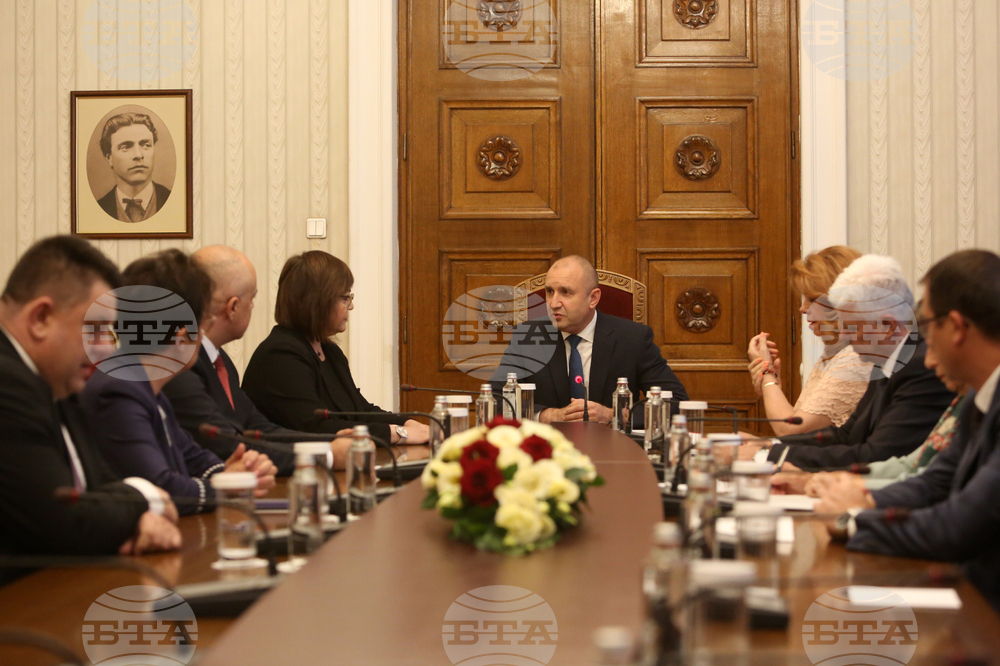 Румен Радев - БСП - консултации