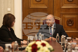 Румен Радев - БСП - консултации