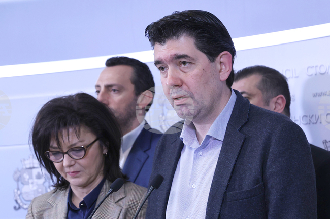 Столична община - МК "БСП за България" - брифинг