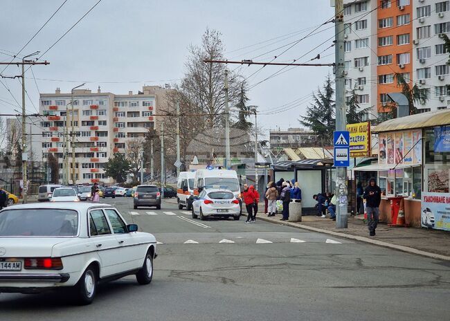 Бургас - квартал "Меден рудник" - инцидент 