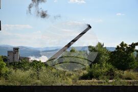 Благоевград - комин - взривяване