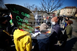 Протест "Без нацисти по улиците ни!"