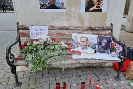 Варна - бдение в памет на Алексей Навални