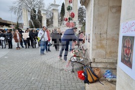 Варна - бдение в памет на Алексей Навални