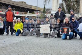 Варна - бдение в памет на Алексей Навални