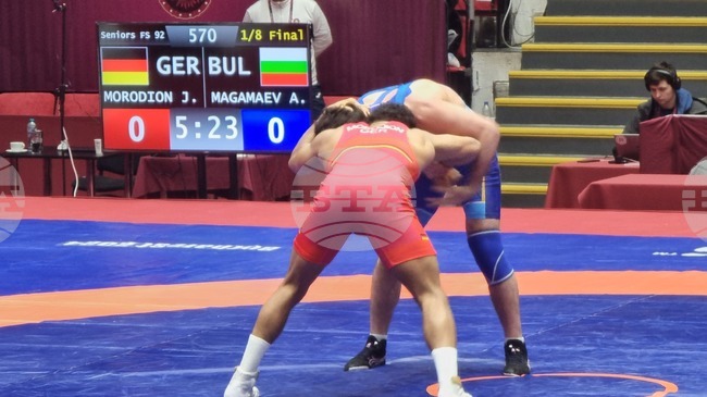 Ахмед Магамаев отпадна от националния отбор по борба за рейтинговия турнир в Албания