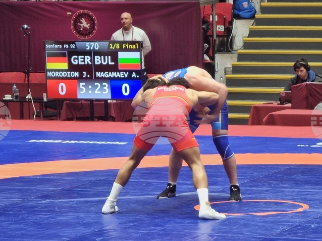 Ахмед Магамаев отпадна от националния отбор по борба за рейтинговия турнир в Албания