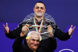 Европейско първенство по вдигане на тежести - Карлос Насар - златен медал