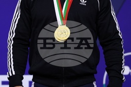 Европейско първенство по вдигане на тежести - Карлос Насар - златен медал