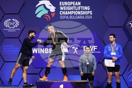 Европейско първенство по вдигане на тежести - Карлос Насар - златен медал