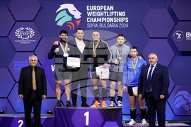Европейско първенство по вдигане на тежести - Карлос Насар - златен медал