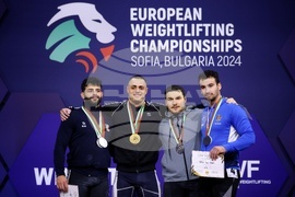 Европейско първенство по вдигане на тежести - Карлос Насар - златен медал
