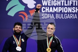 Европейско първенство по вдигане на тежести - Карлос Насар - златен медал