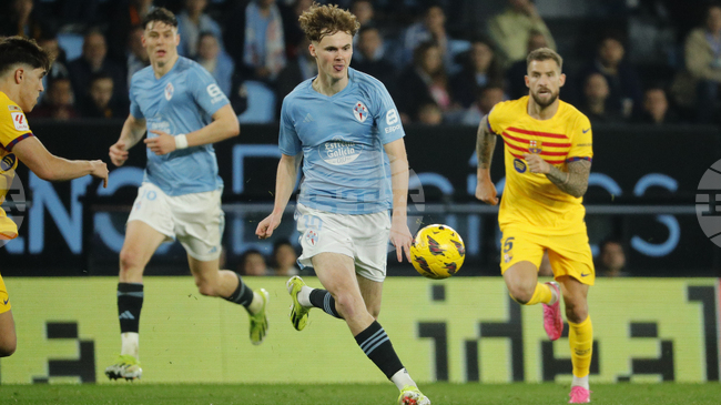 Шведският защитник Вилиот Сведберг се завръща в състава на Селта Виго за гостуването на Лудогорец в Лига Европа