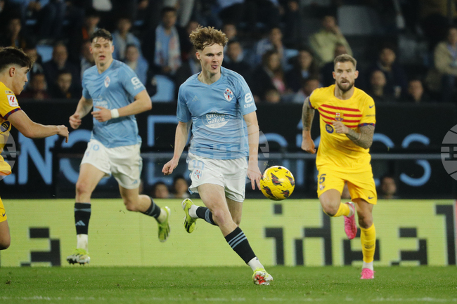 Шведският защитник Вилиот Сведберг се завръща в състава на Селта Виго за гостуването на Лудогорец в Лига Европа