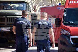 Благоевград - пожарникари - заминаване - Гърция