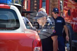 Благоевград - пожарникари - заминаване - Гърция