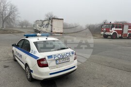 Казанлък - камион - инцидент