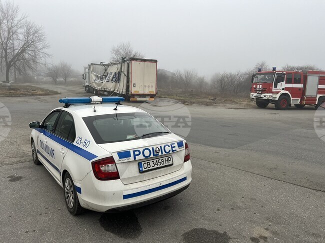 Казанлък - камион - инцидент