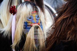 Бургас - кукерски игри - благотворителност