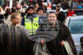 Бургас - кукерски игри - благотворителност