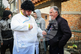 Бургас - кукерски игри - благотворителност