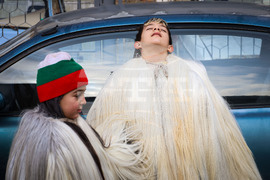 Бургас - кукерски игри - благотворителност